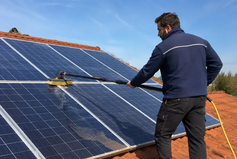 Nettoyage et entretien de panneaux solaires à Combes